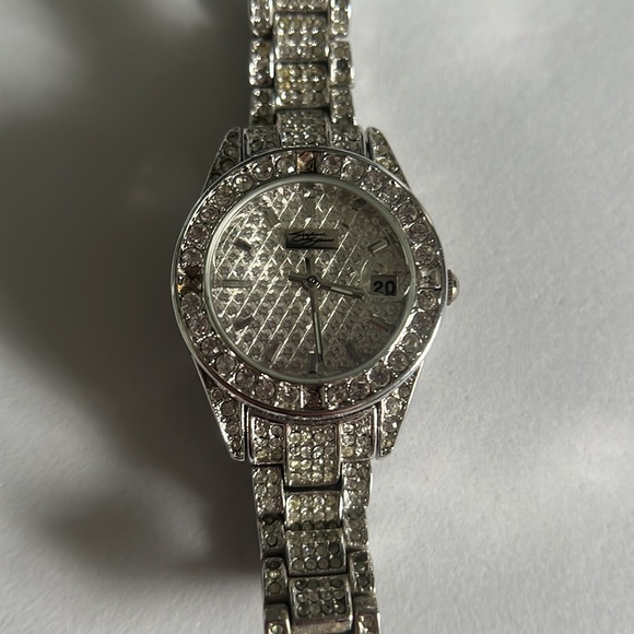 Suzanne Somers Crystal Embellished Quartz Watch  - AS IS main image 7
